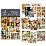 Sticker Set 10/Pkg Scratched Labels