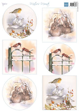 Marianne Design A4 Cutting Sheet - Mattie's Mooiste - Rabbits