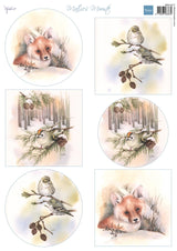 Marianne Design A4 Cutting Sheet - Mattie's Mooiste - Fox