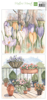 Marianne Design XL Cutting Sheet - Mattie's Mooiste Spring Garden