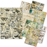 Craftmix Time Capsule Mixed A5 Paper Pack - 8 Sheets (Tissue & Vellum Variety)