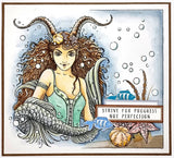 Pink Ink Designs Capricorn 6 in x 8 in Clear Stamp Set
