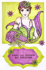 Pink Ink Designs Capricorn 6 in x 8 in Clear Stamp Set