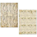 A5 Tissue Paper Set – 24 Sheets Music Sheet