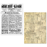 A5 Tissue Paper Set – 24 Sheets Newspapers