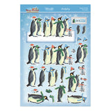 A Very Merry Christmas Deco-Large Set - Penguin Parade