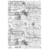 Mixed Media Rice Paper A4 Set 4/Pkg Meaningful Memories