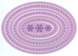 Multi Frame Dies "oval scalloped"