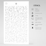 Ciao Bella Texture Stencil 5"x8" Ephesus