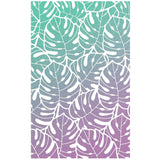 Ciao Bella Texture Stencil 5"x8" Tropical Leaves