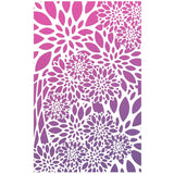 Ciao Bella Texture Stencil 5"x8" Poinsettia