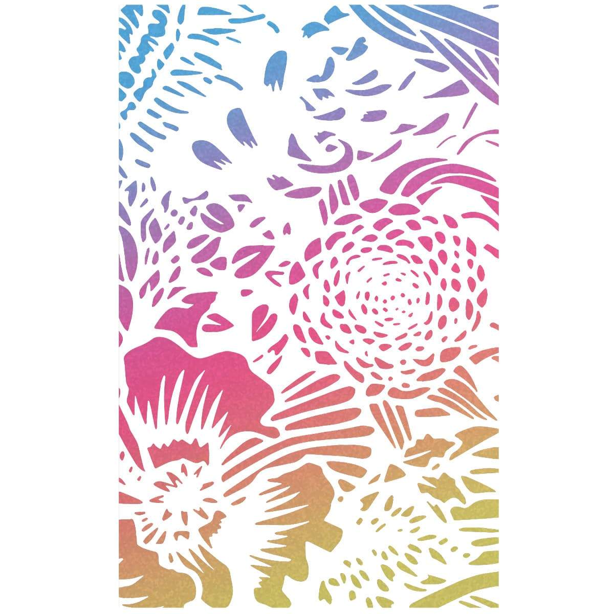 Ciao Bella Texture Stencil 5"x8" Tulum