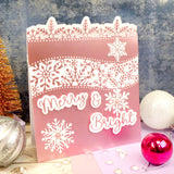 Moonstone Dies - Pretty Snowflake Panels