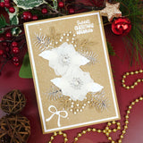 Moonstone Dies - Festive Outline Foliage