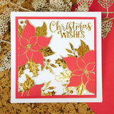 Moonstone Dies - Poinsettia & Foliage