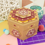 Moonstone Dies - Layering Hexagon Tile
