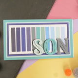 Moonstone Dies - Dotty Initials & Numbers - N