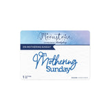 Moonstone Dies - On Mothering Sunday
