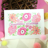 Moonstone Dies - Pretty Posies Cut-in Panels