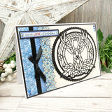 Moonstone Dies - Stained Glass Festive Reindeer