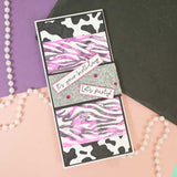 Moonstone Embossing Folders - Tiger Stripes