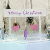Moonstone Embossing Folders - Christmas Trees