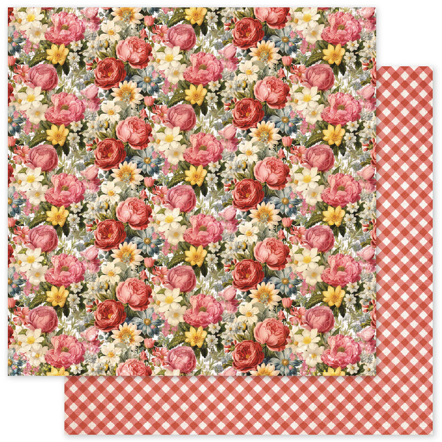 Meadowbrook Farm Patterns F 12 x 12 Paper (12 pc Bulk Pack) 35106