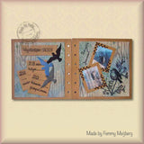 Nellie's Choice Stencil A6 For Magnetic Colour Set Bark