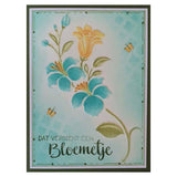 Nellie's Choice 4 x 6 3D Embossing Folder Branch with Flowers