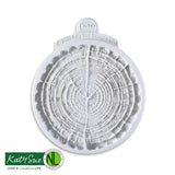 Flower Pro Small Log Slice Silicone Mould