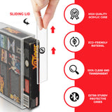 Acrylic Display Protector for SNES Games and N64 Game Box - Pack of 2