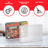Acrylic Display Protector for SNES Games and N64 Game Box - Pack of 2
