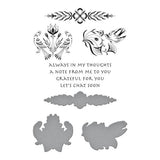 Let's Chat Soon Icons Press Plate & Die Set from the BetterPress Collection