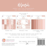 The Paper Boutique Everyday - Shades Of - Blush 8 in x 8 in Pad