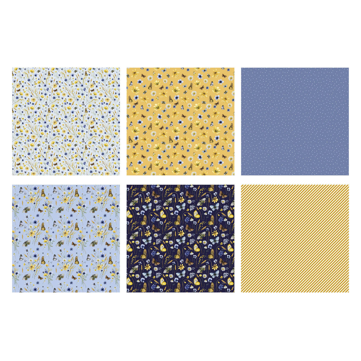 The Paper Boutique Freedom Field 8 in x 8 in Paper Pad