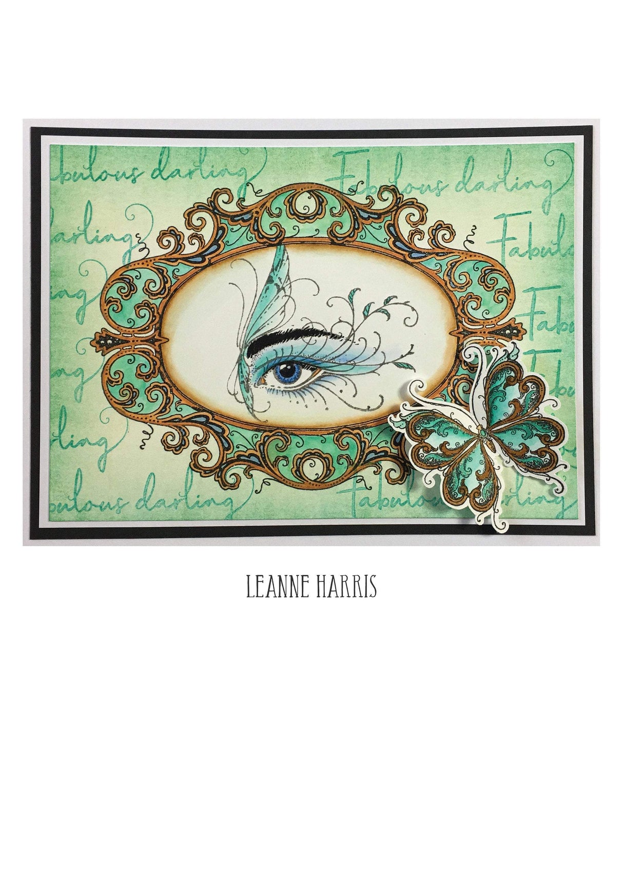 Decadance A5 Clear Stamp Set
