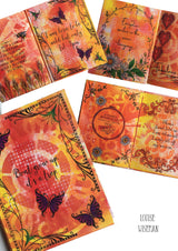 Decadance A5 Clear Stamp Set