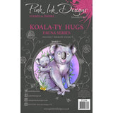 Pink Ink Designs Koala-ty Hugs 6 in x 8 in Clear Stamp Set
