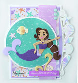 Marianne Design A5 Pretty Paper Bloc Sea Sparkle Sea Sparkle