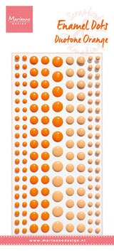 Marianne Design Enamel Dots - Duotone Orange