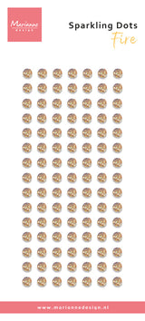 Marianne Design Sparkling Dots - Fire