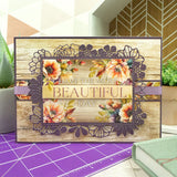 Moonstone Dies - Beautiful Blooms Frame