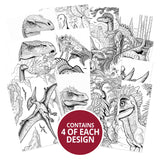 Colouring Pocket Pads - Dino Days