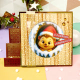 Festive Splendid Sentiments for Square Pocket Pad
