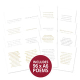 Perfect Poetry Foiled Paper Pad - Season's Greetings