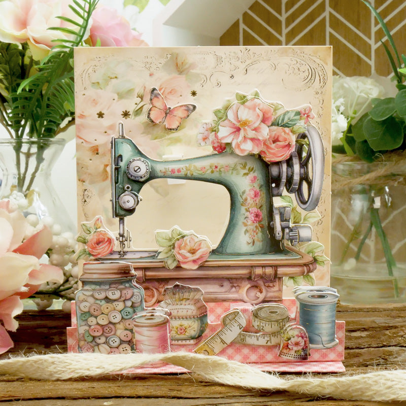 Pop-Up Stepper Cards - Sew Wonderful