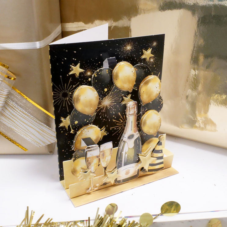 Pop-Up Stepper Card - Time to Celebrate