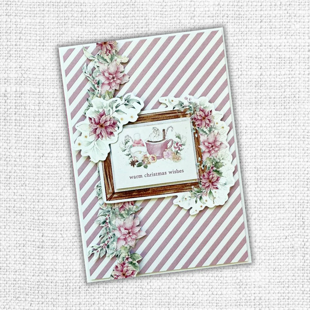 Sweet Christmas Treats Florals Embossed Die Cuts 31226