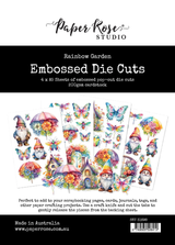 Rainbow Garden Embossed Die Cuts 31698