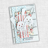 Bunny With Bow Metal Die 31944